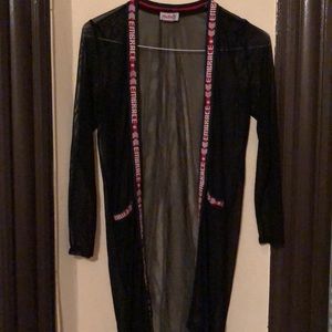 Women sexy sheer pullover